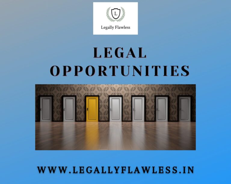 Weekly RoundUp of Legal Opportunities