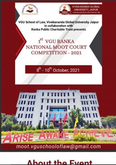 1st VGU Ranka National Moot Court Competition 2021