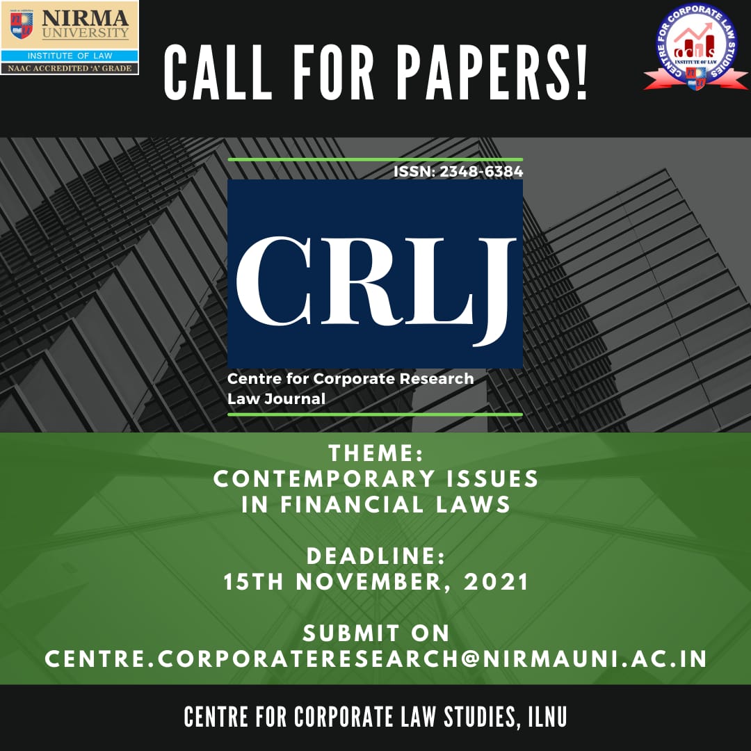 call for research papers 2021 india