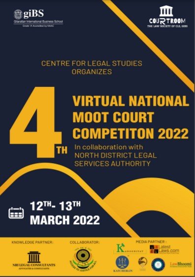 4th National Moot Court Competition by CLS GIBS | Register by Feb 25
