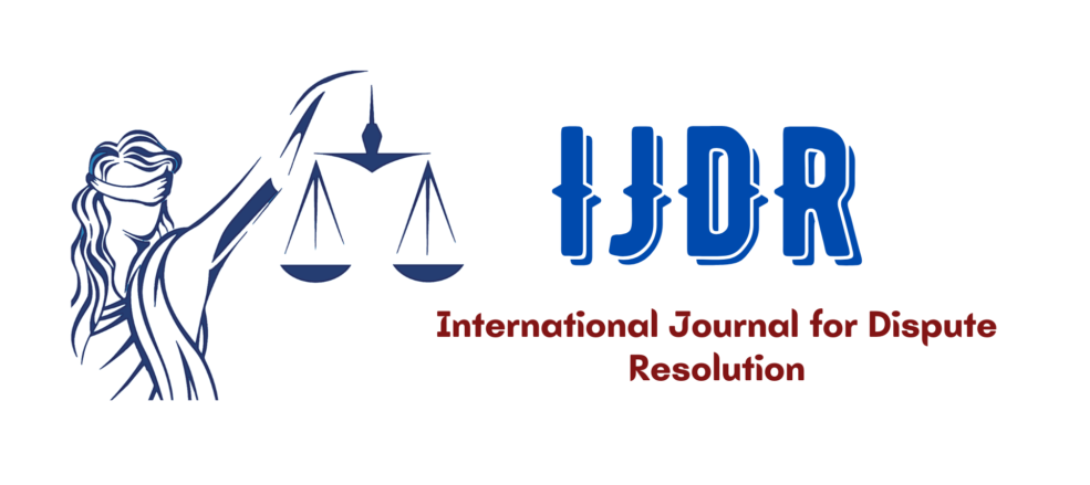 Call For Papers | International Journal For Dispute Resolution ...