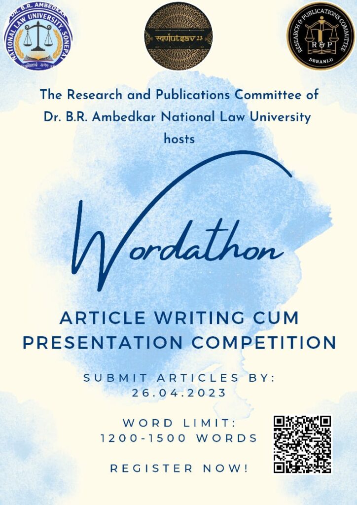Wordathon Poster