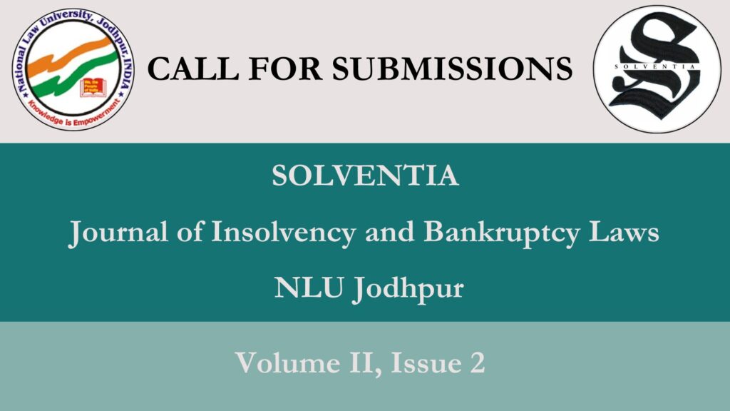 Call for Submissions Vol. II Issue 2